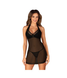 Medilla nuisette et string - Noire